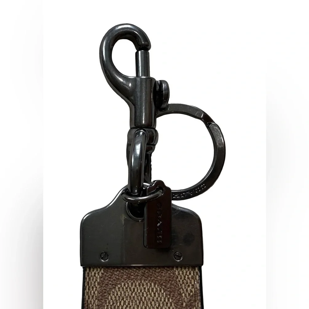 NWOT Coach Loop Key Fob in Signature Canvas - Picture 6 of 6